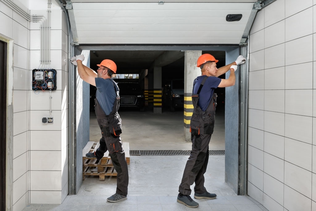 Residential garage door maintenance