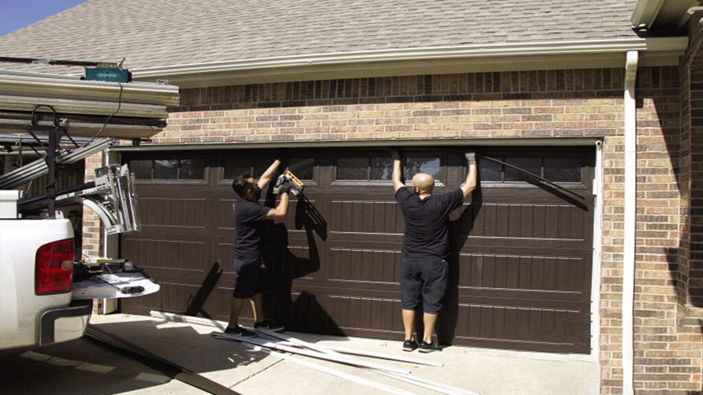 Professional garage door repair